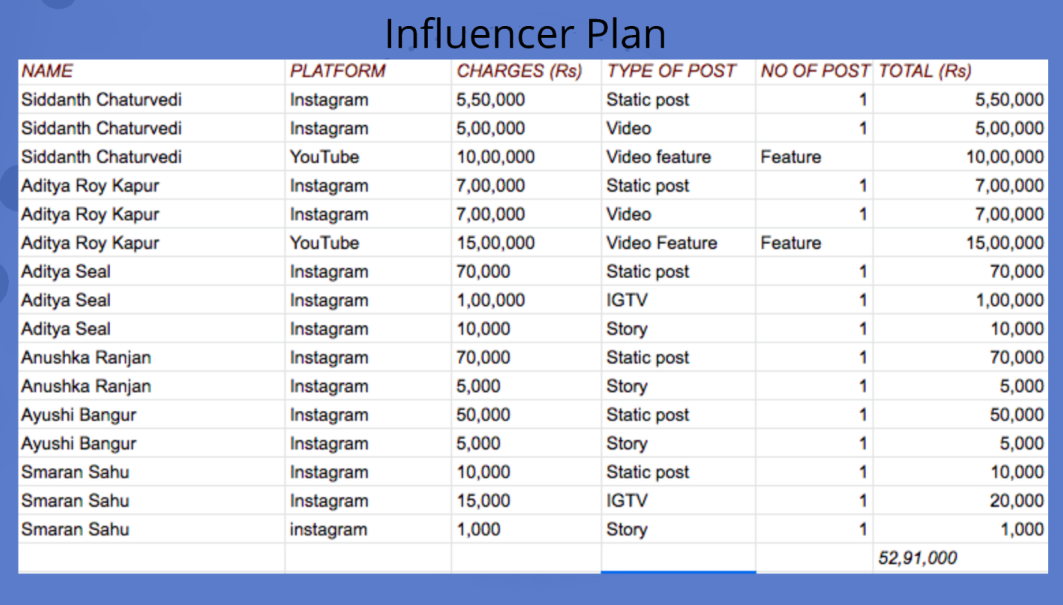 Loreal Marketing Strategy-Influencer Plan