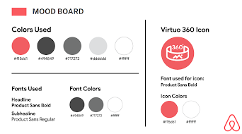 Airbnb case study Creating a Mood Board