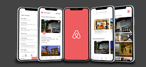 Airbnb case study hi-fi of their app prototype