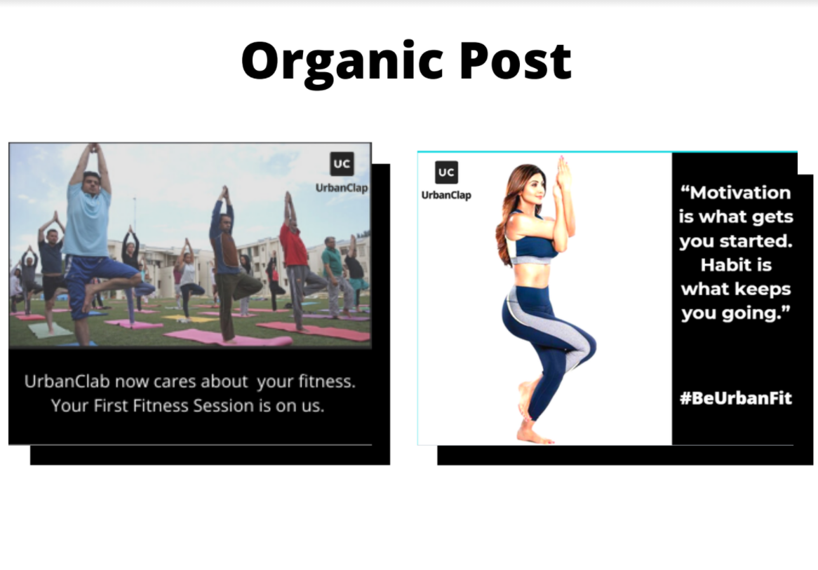 urbanclap marketing strategy Organic posts - Urban Company Marketing Strategy and Case Study