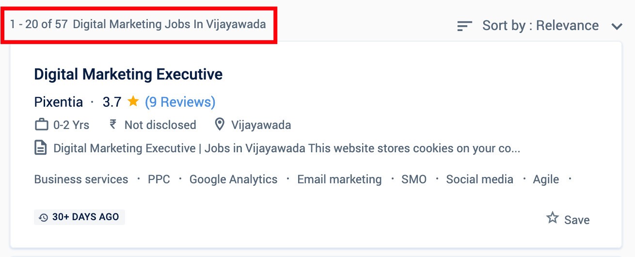 Digital Marketing Jobs in Vijayawada