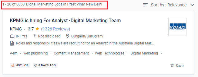 Digital marketing courses in preet vihar