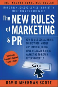 Digital Marketing Books - New Rules of Marketing and PR by David Meerman Scott