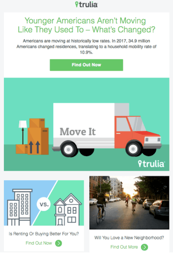 email marketing tips and samples - Trulia