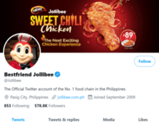 Jollibee Twitter - Marketing Strategy of Jollibee | IIDE