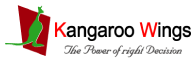 digital marketing courses in faridabad - logo of kangaroo wings