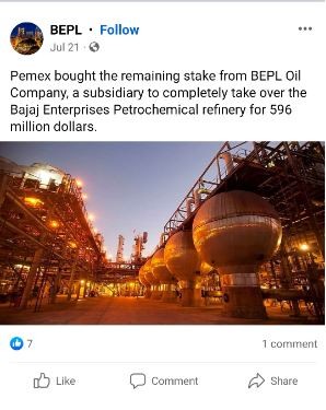 Marketing Strategy of Pemex - FB