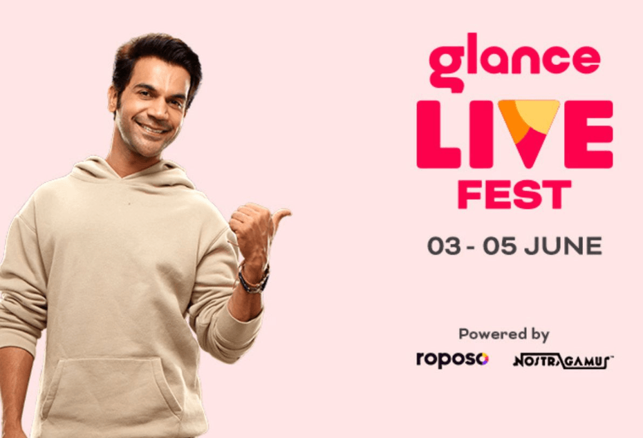 marketing strategy of glance-live fest