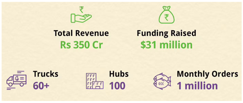 marketing strategy of fresh to home-revenue