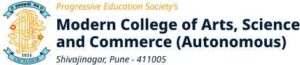 commerce colleges in pune - modern college logo