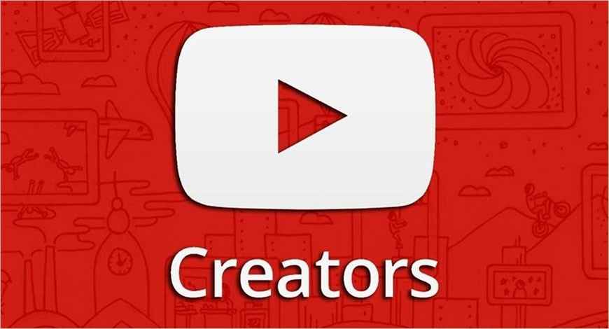 passive income ideas - Youtube Logo with the word 'creators' present under it 